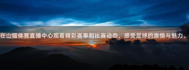 鲸鱼体育tv直播：在山猫体育直播中心观看精彩赛事和比赛动态，感受足球的激情与魅力。